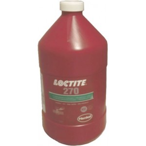 Фиксатор резьбы высокой прочности Loctite 270, бутыль 1 л